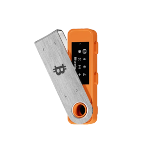 Ledger Nano S Plus BTC Orange