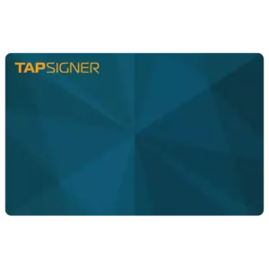 TAPSIGNER Blue Edition